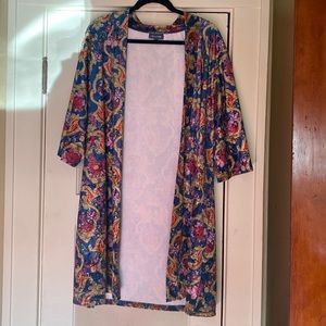 ModCloth Velvet Robe S/M
